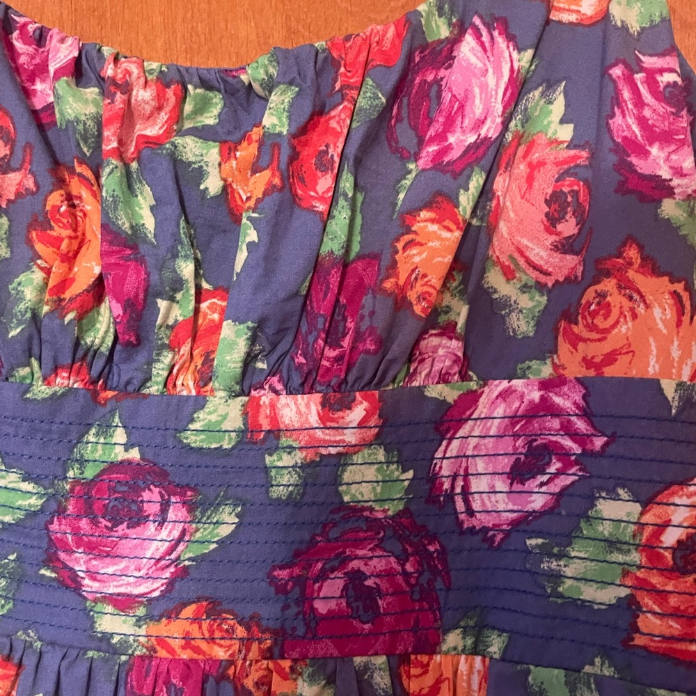 Floral Ruffle Dress - Picture 3 of 4